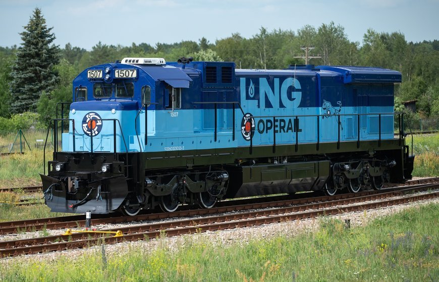 La première locomotive de fret GNL d'Operail est prête